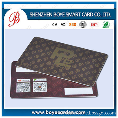 Drawbench Gold PVC Plastic Card